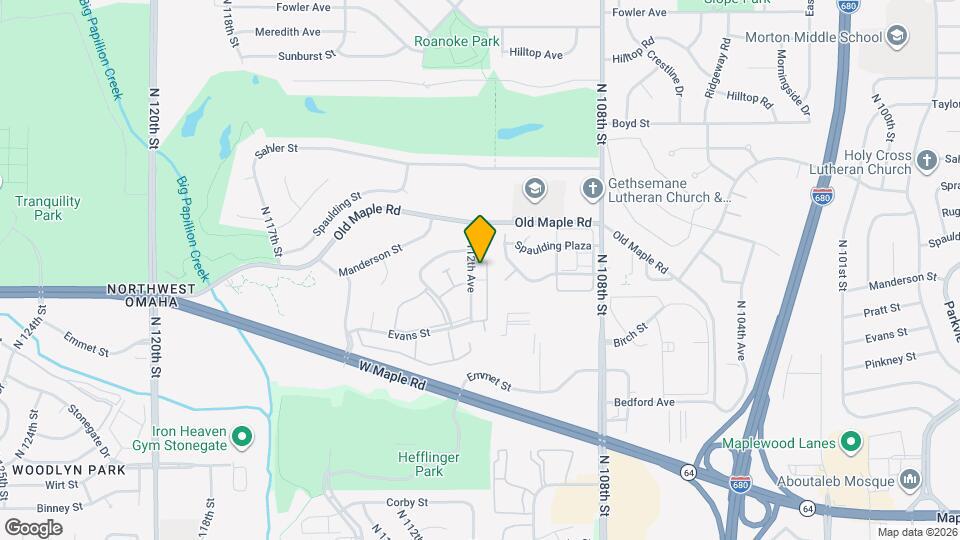 Lake Forest Townhomes Map and Location Details
