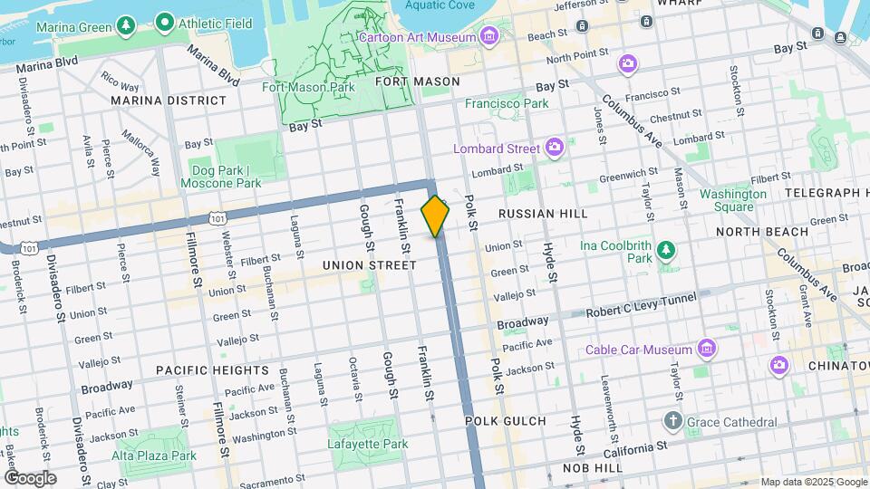 2525 Van Ness Ave Map and Location Details