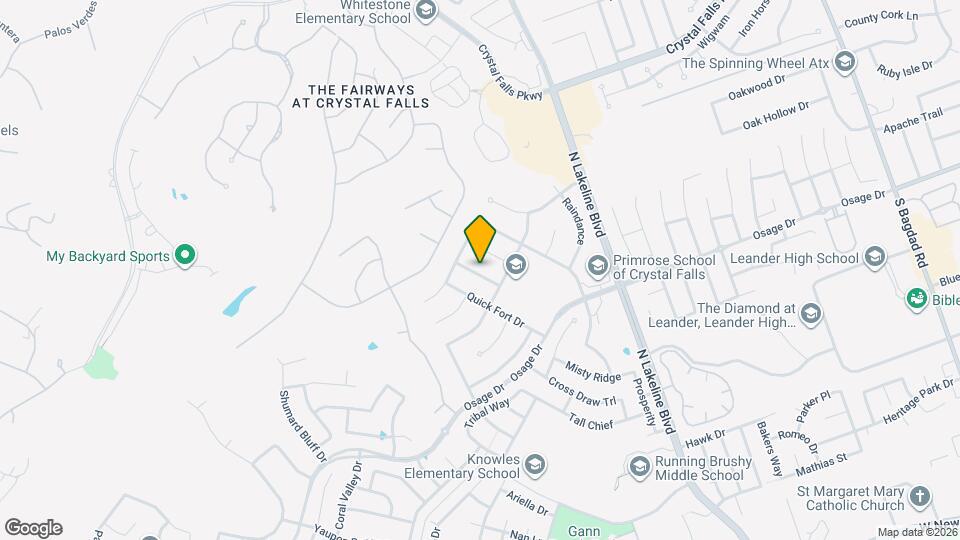 2516 Rusty Spur Map and Location Details