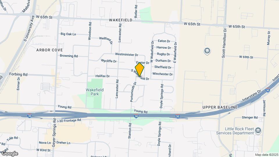 43 S Wakefield Dr Map and Location Details
