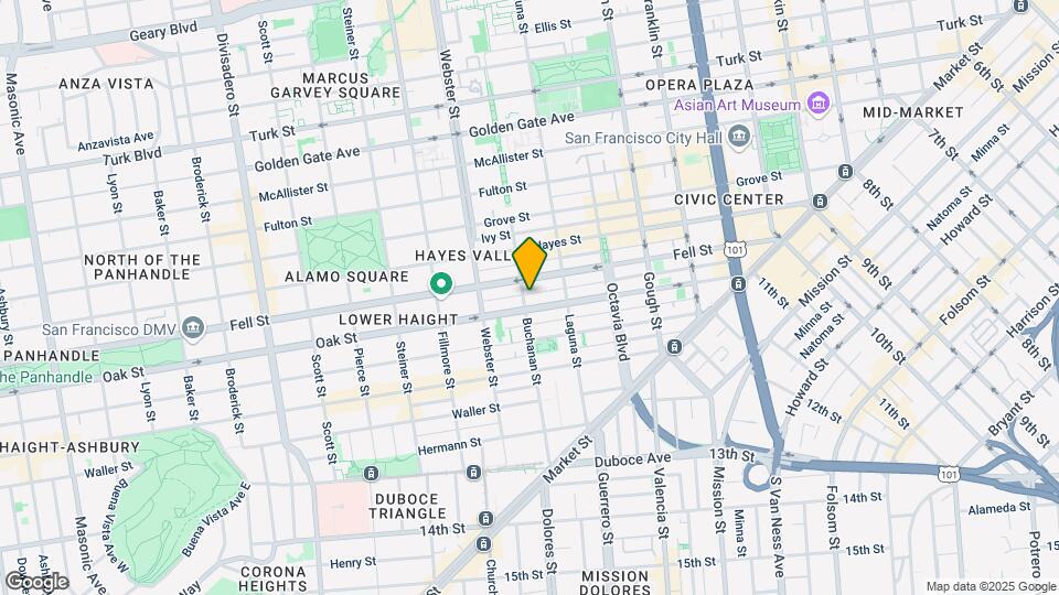 520 Buchanan Mapa y Detalles de la Ubicación