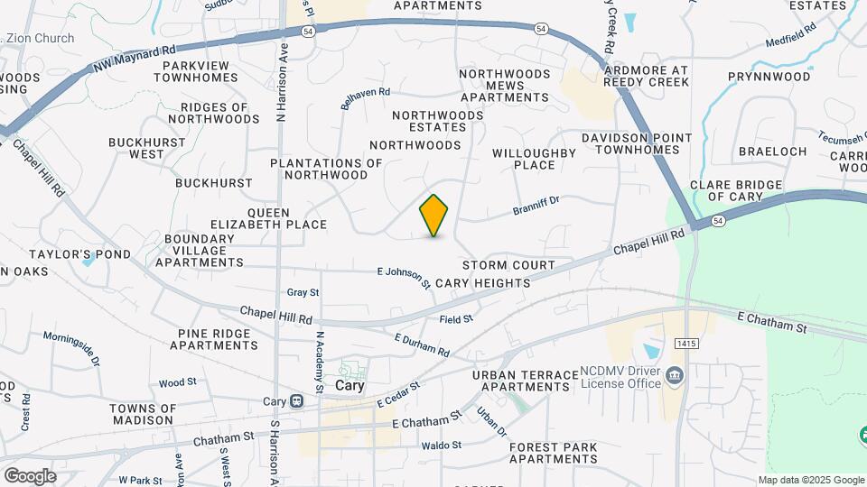 206 Penchant Ct Map and Location Details