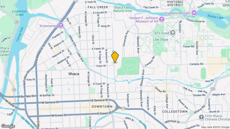 201 Linn St, Unit 1 Map and Location Details