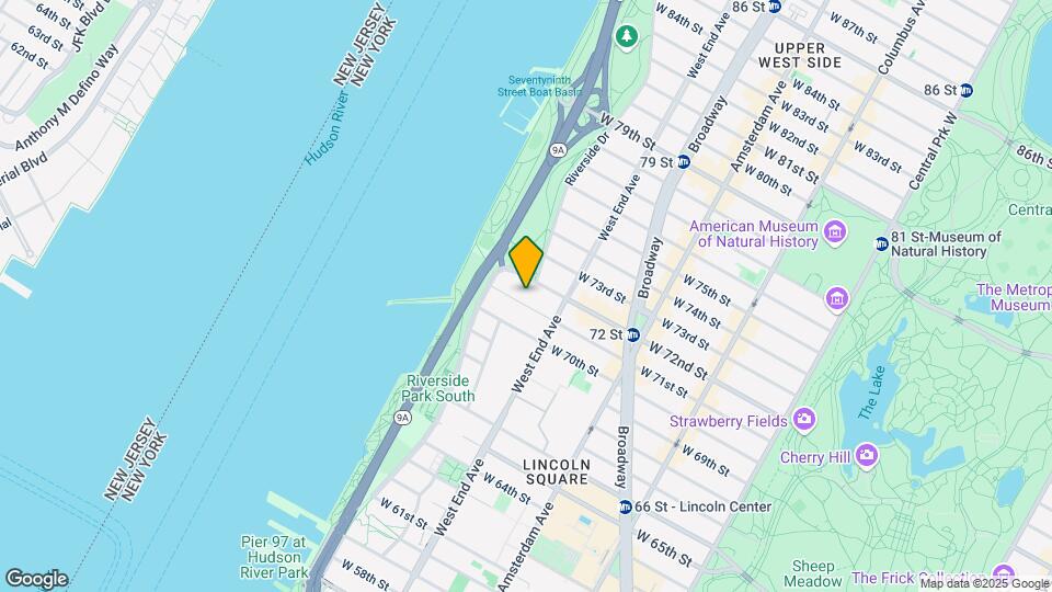 337 W 71st St Mapa y Detalles de la Ubicación