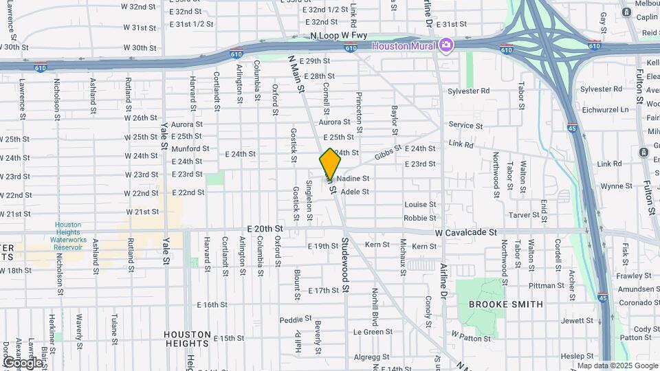 6107 N Main St Map and Location Details