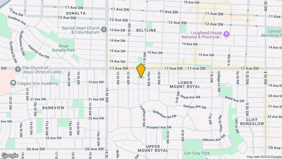 1730 11th St SW Map and Location Details