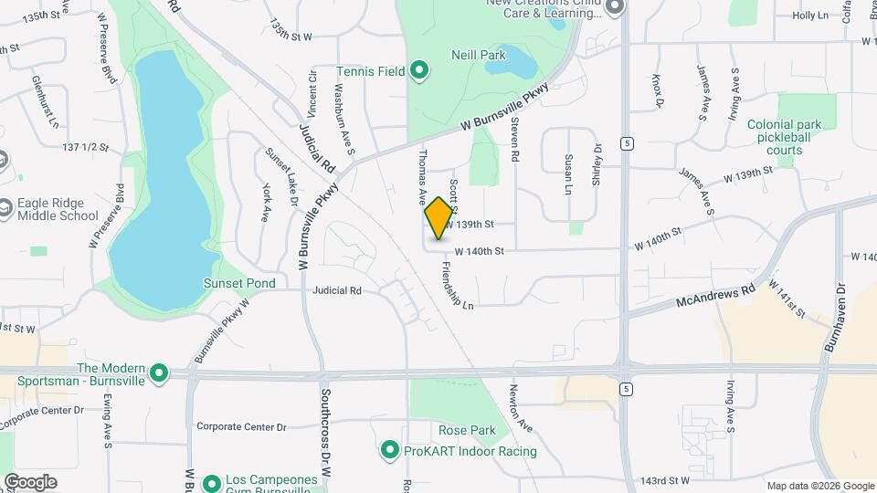2508 W 140th St Map and Location Details