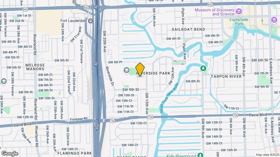 712 SW 16th Ave Map and Location Details