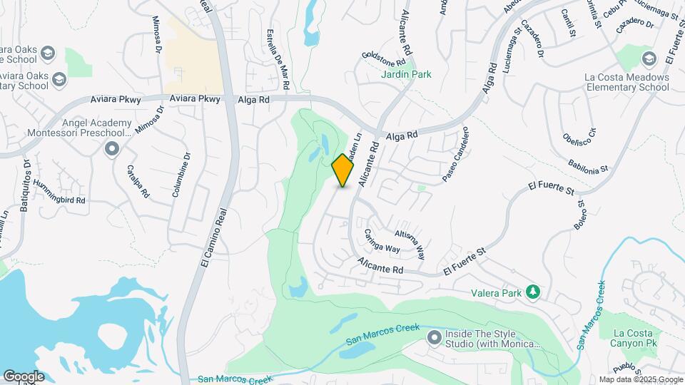 7128 Almaden Ln Map and Location Details