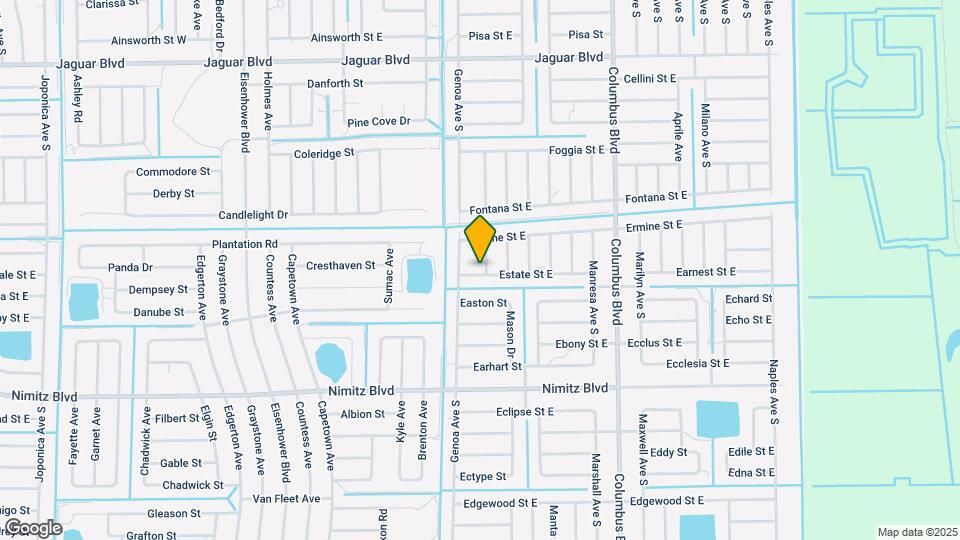 1111 Estate St E Map and Location Details