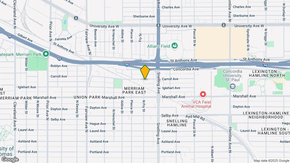 1626 Carroll Ave Mapa y Detalles de la Ubicación