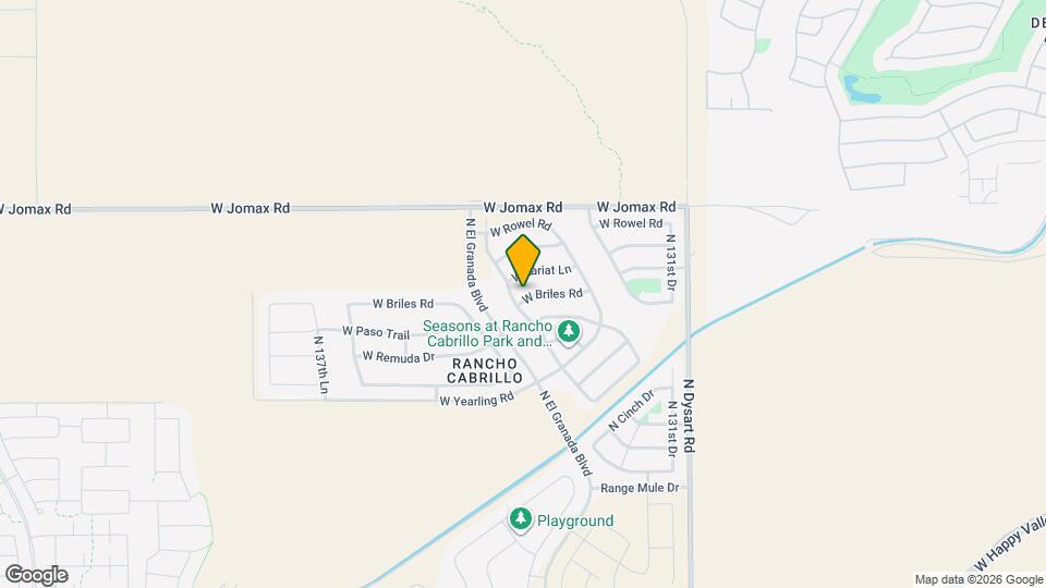 13360 W Briles Rd Map and Location Details