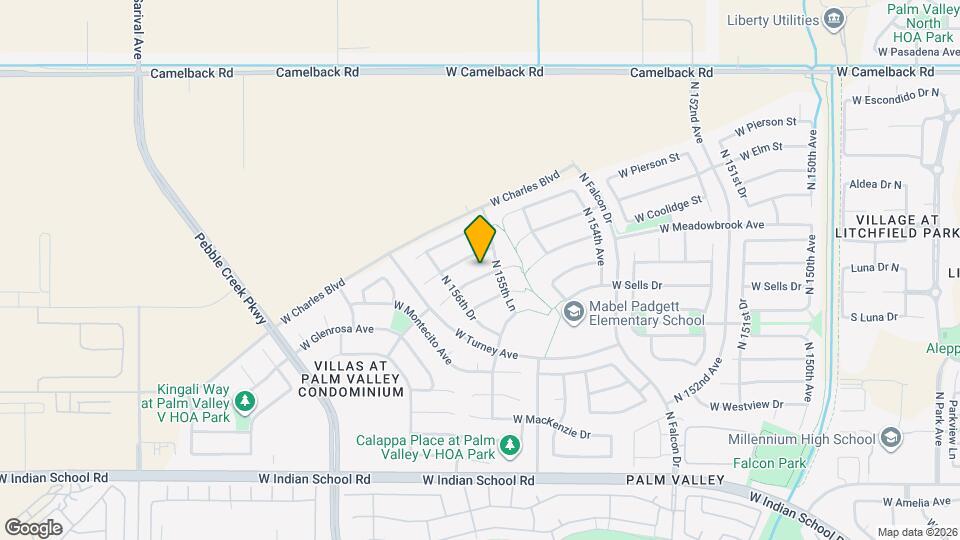 15626 W Campbell Ave Map and Location Details