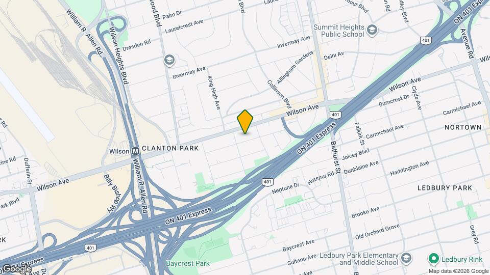 42 Cadillac Ave Map and Location Details