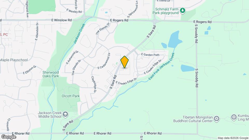 2632 E Oaklawn Ct Map and Location Details