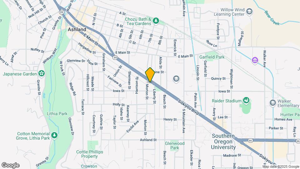 720 Siskiyou Blvd Map and Location Details