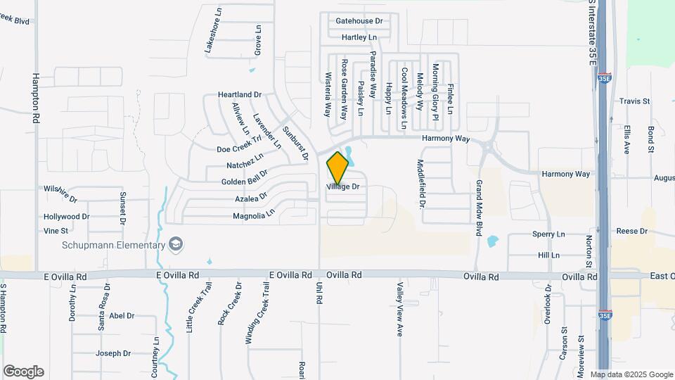 321 Village Dr Map and Location Details