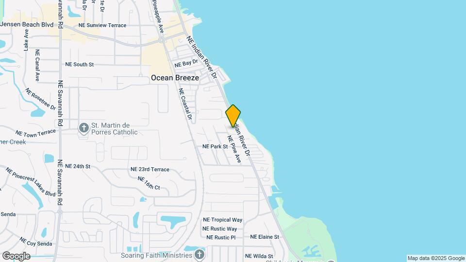 2640 NE Indian River Dr Map and Location Details