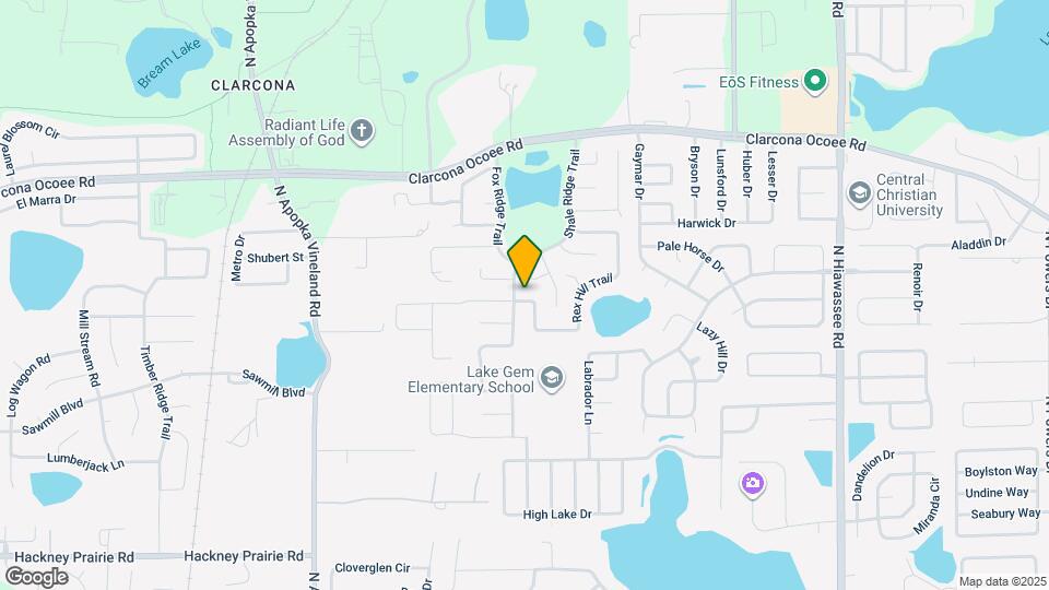 7679 Rex Hill Trail Map and Location Details