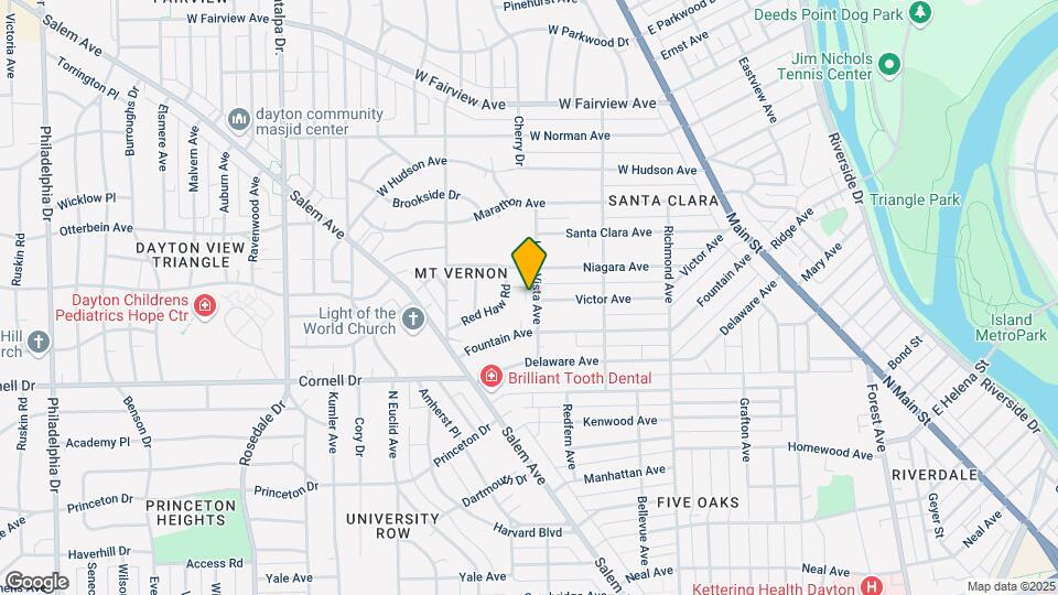 1137 Linda Vista Ave Map and Location Details