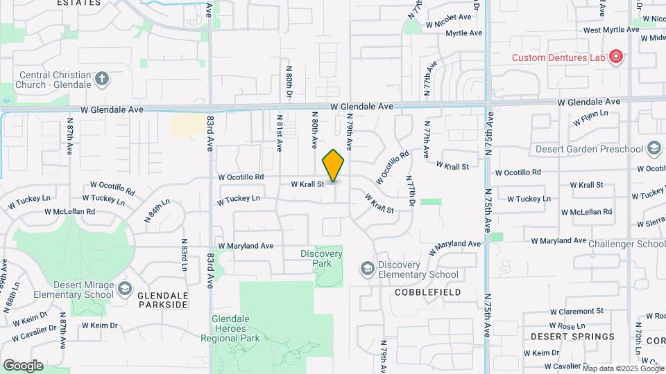 7913 W Krall St Map and Location Details