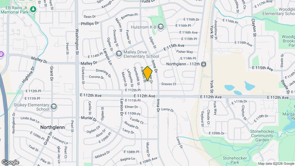 11256 Franklin St Map and Location Details