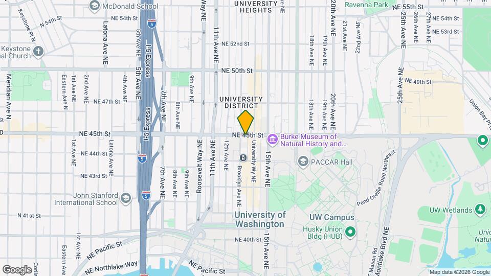 1305 NE 45th St, Unit A Mapa y Detalles de la Ubicación