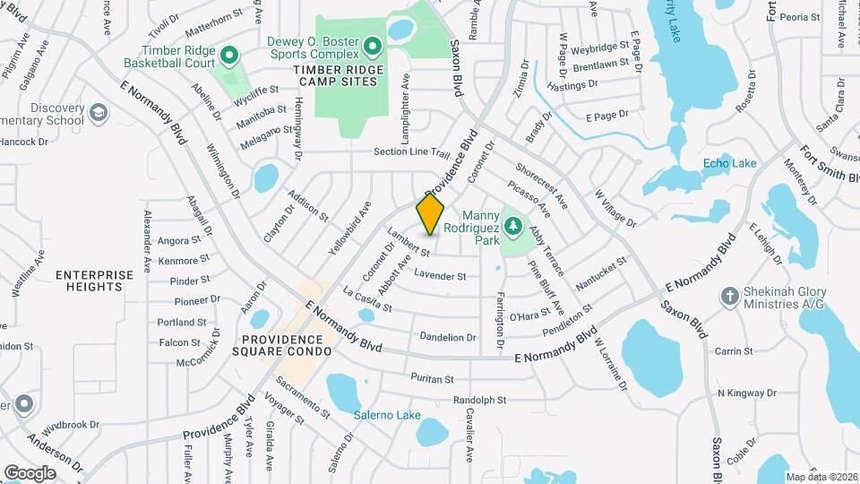 820 Westbrook Terrace Map and Location Details