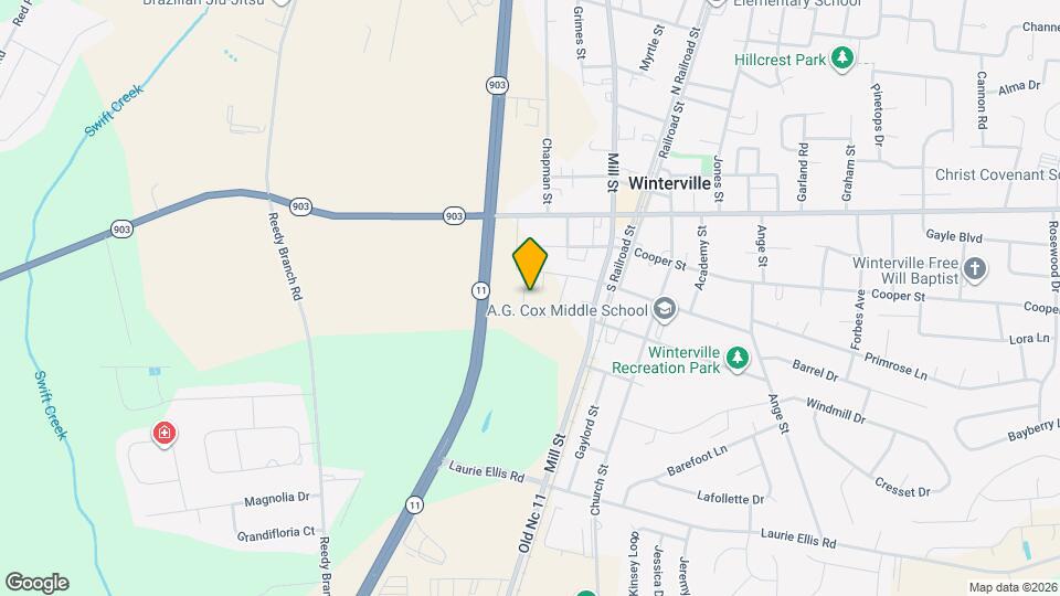 11 @ Main Townhome Community Map and Location Details