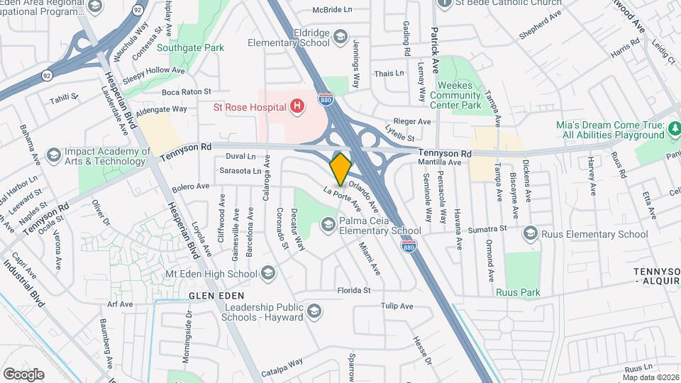 27596 La Porte Ave Mapa y Detalles de la Ubicación