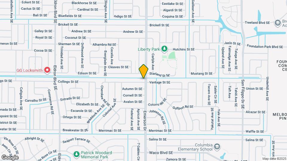 851 Vantage St SE Map and Location Details