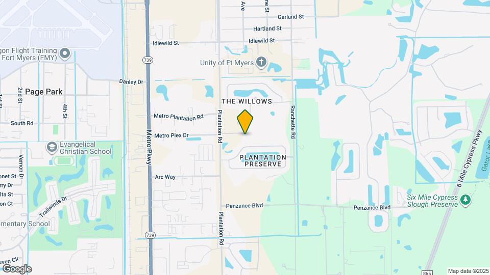 11435 Plantation Rd Map and Location Details