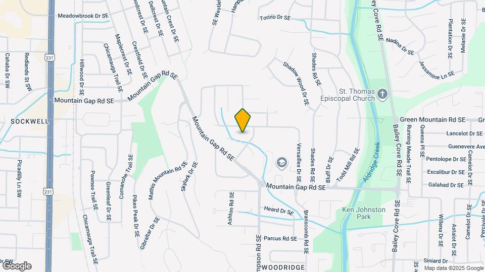 609 Springwood Cir SE Mapa y Detalles de la Ubicación