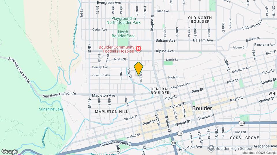 2433 10th St Map and Location Details
