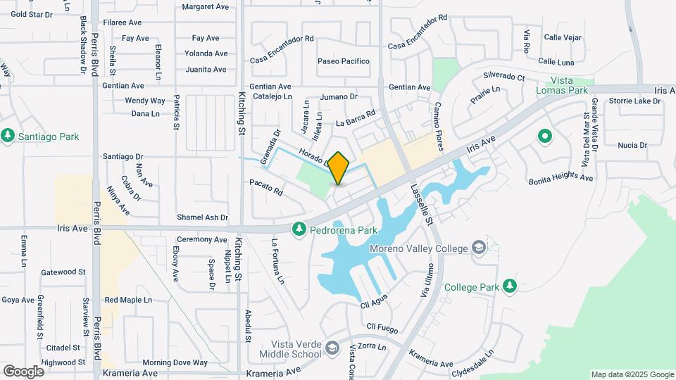 25848 Iris Ave Map and Location Details