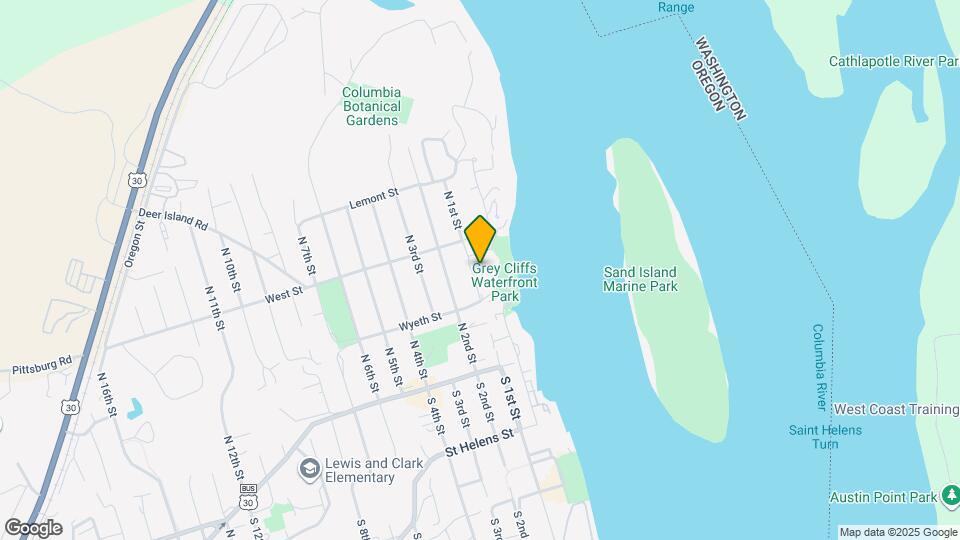 254 N 1st St Map and Location Details