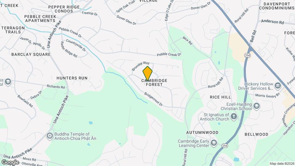 2409 Edencrest Dr Map and Location Details