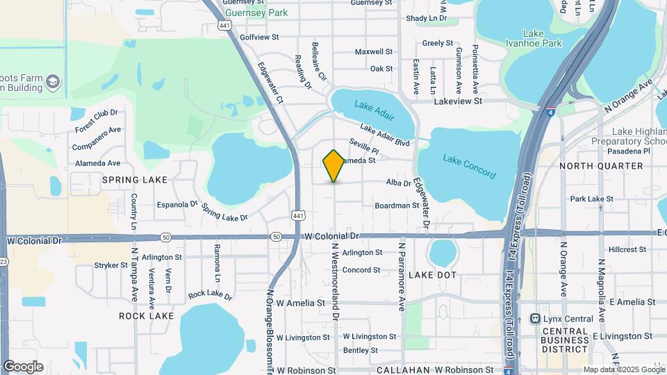 730 N Westmoreland Dr Map and Location Details