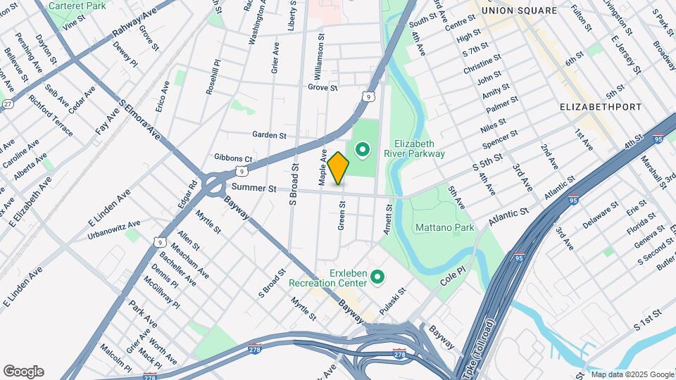 641 Summer St Map and Location Details