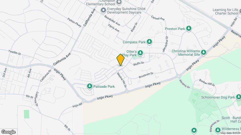 2997 Abrams Dr Map and Location Details