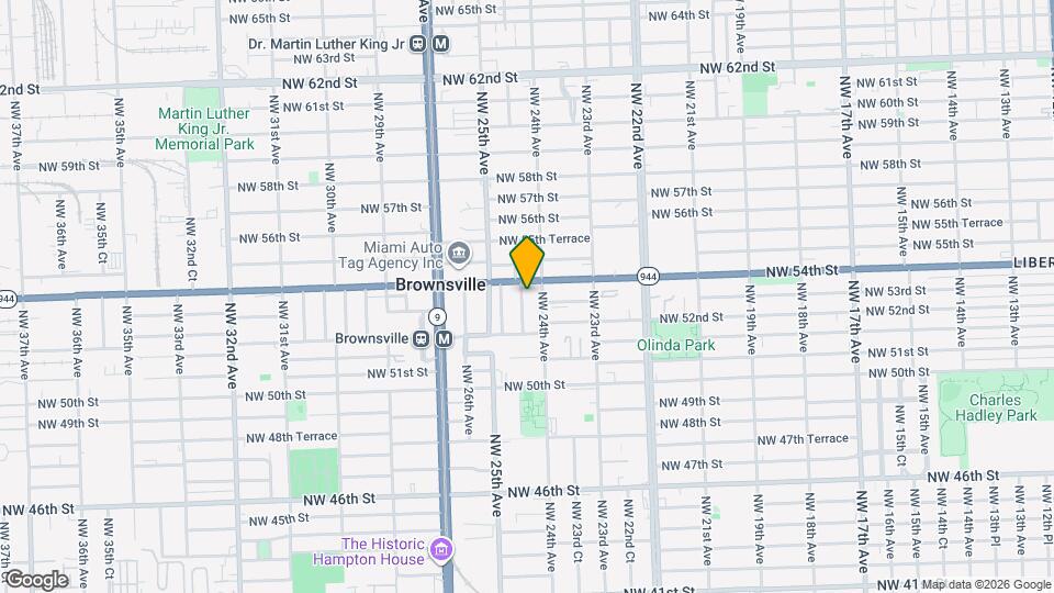 5327 NW 24th Ct Map and Location Details