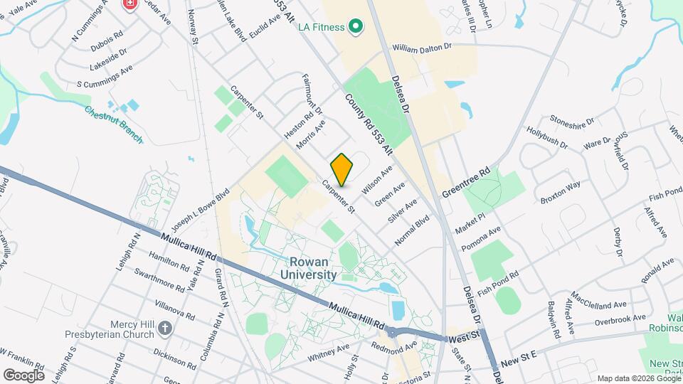 402 Carpenter St Map and Location Details