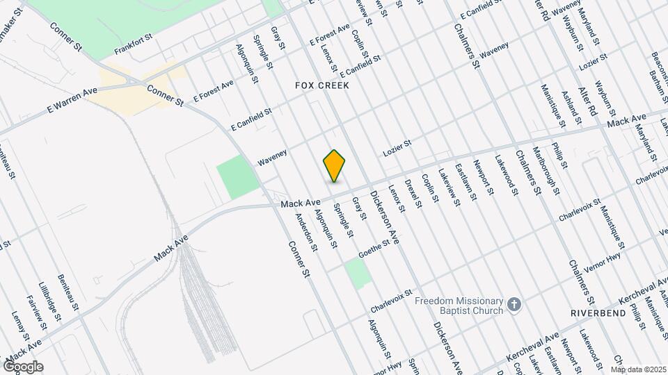 Eastside Detroit Elderly Mapa y Detalles de la Ubicación