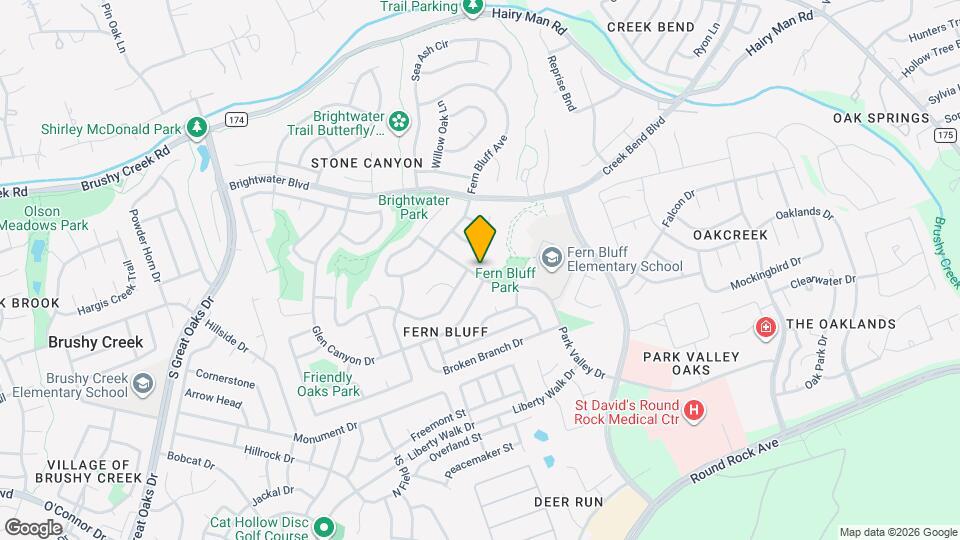 17841 Park Valley Dr Map and Location Details
