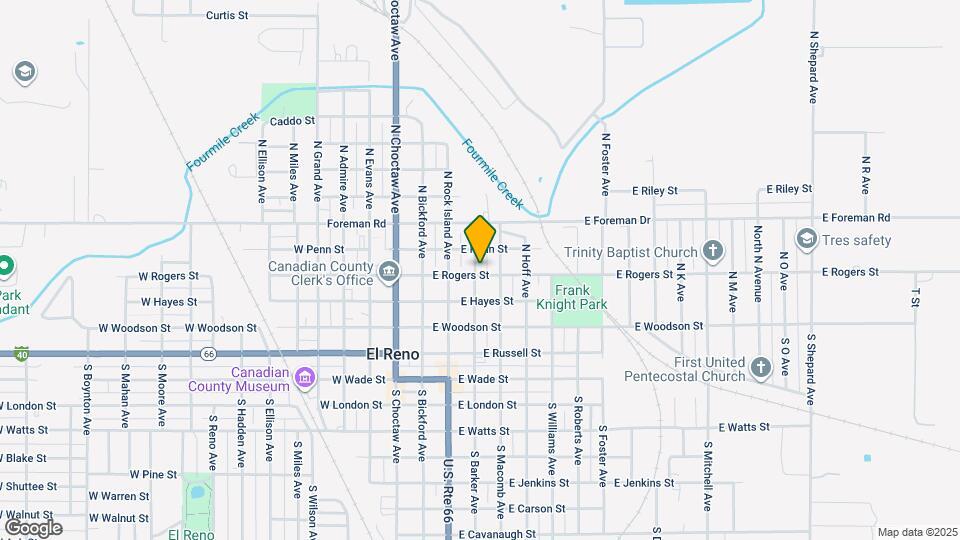 309 E Rogers St Map and Location Details