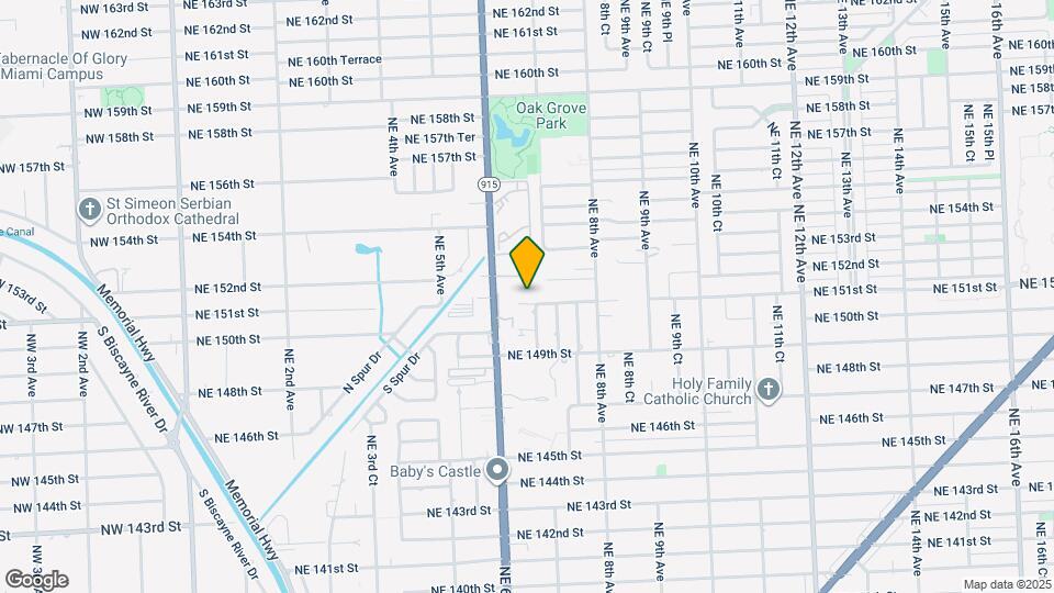 655 NE 151st St Map and Location Details