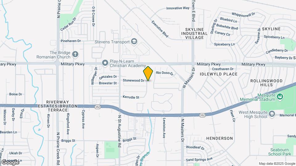 3416 Poplar Springs Ln Map and Location Details