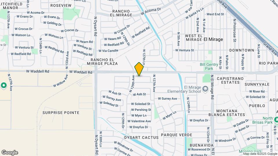 12747 W Sharon Dr Map and Location Details
