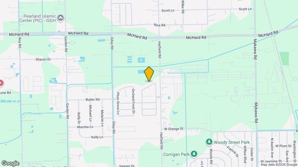 5811 Vineyard Hill Dr Map and Location Details