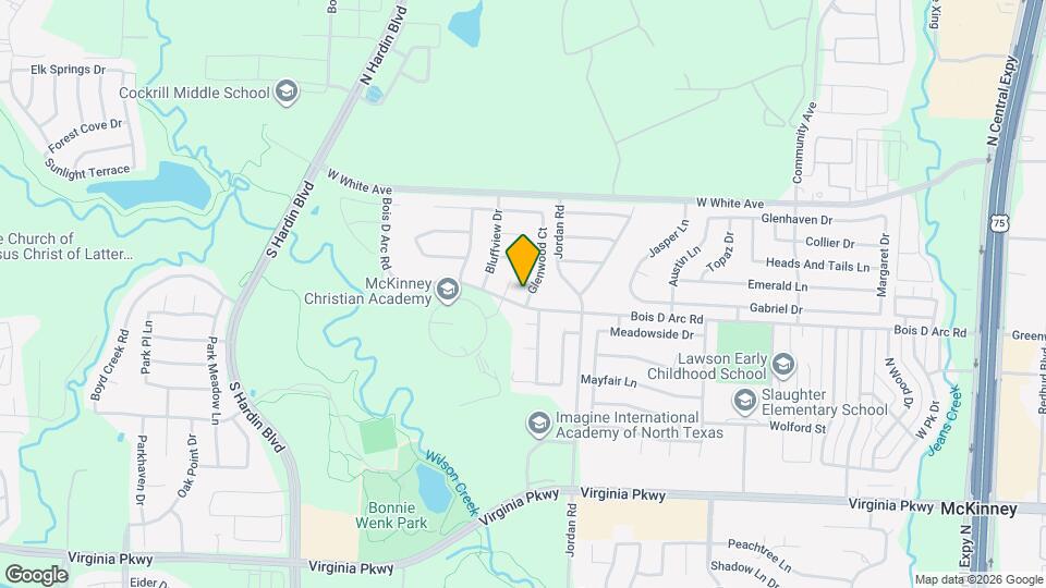 703 Glenwood Ct Map and Location Details